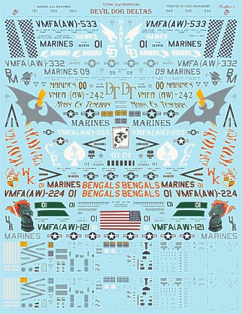 Aircraft decals (military)